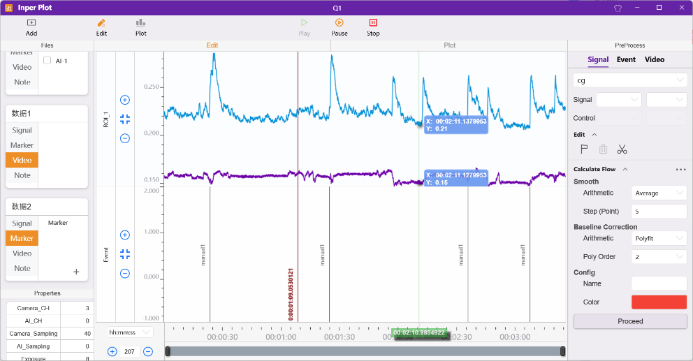Playback and navigation · Inper Plot