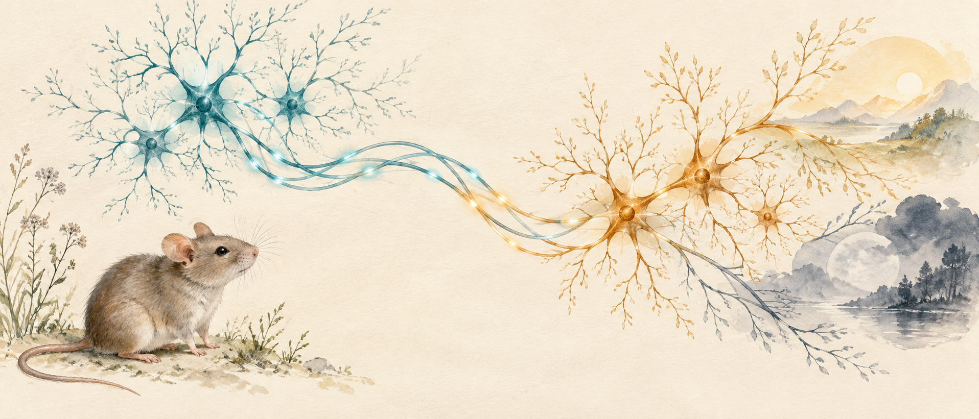根据论文主题制作的 AI 科学概念插画